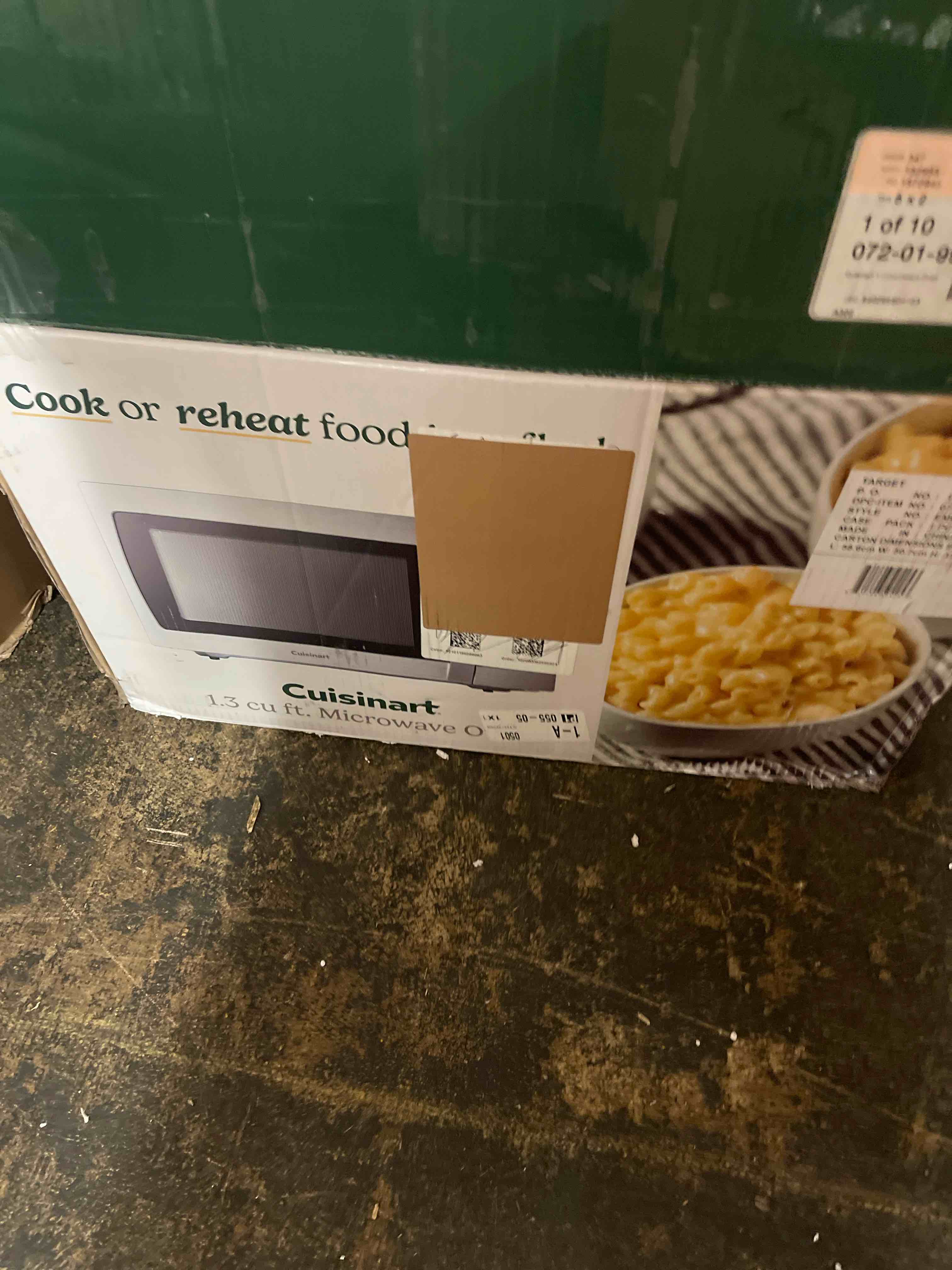 Condition photo showing Good Condition for cuisinart 1.3 cu ft microwave oven