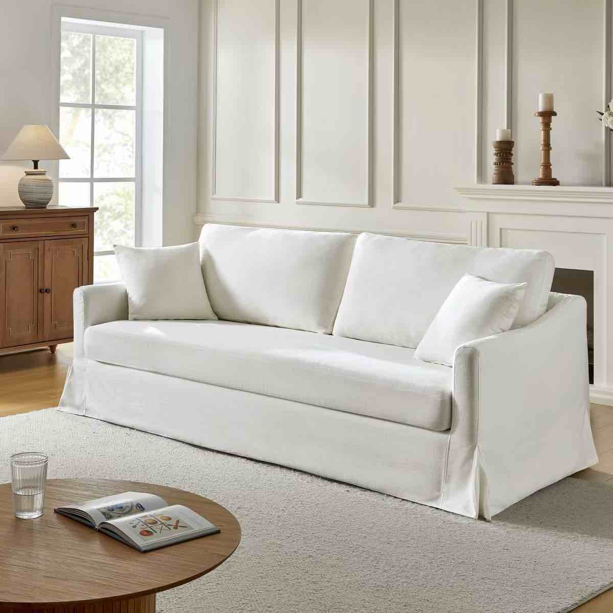 Condition photo showing New/Like New for hulala home patrice 80.7 slipcovered sofa 