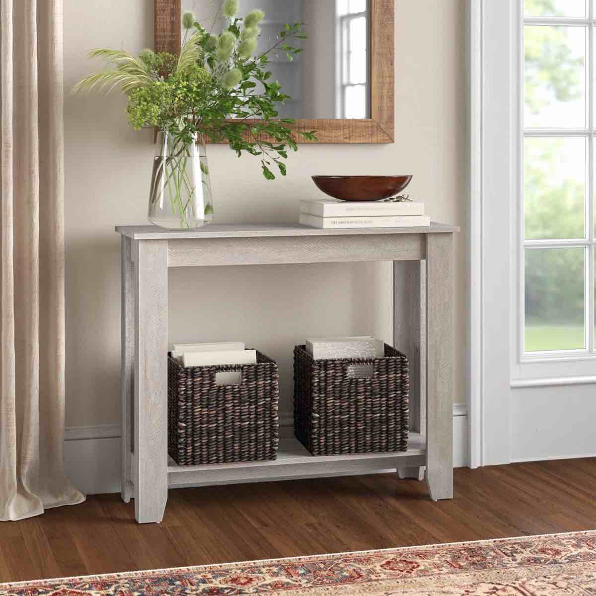 weddel basilico console table