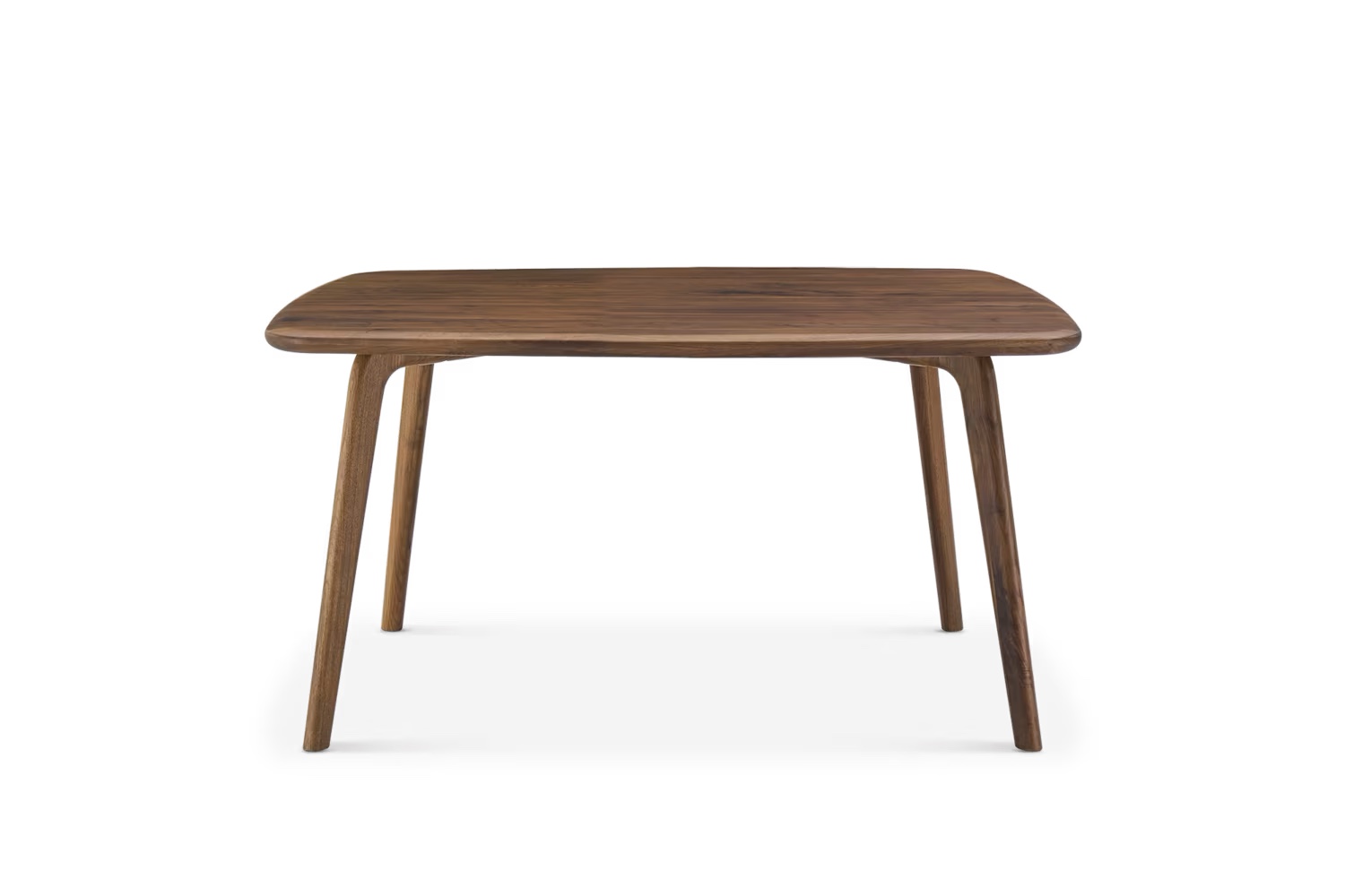Condition photo showing New/Like New for vincent dining table, walnut, 59", for 4 people
