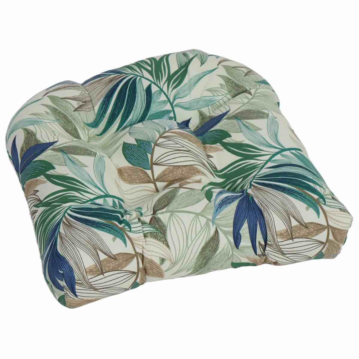 Condition photo showing New/Like New for 19-inch rounded back outdoor chair cushions (set of 2) (set of 2)