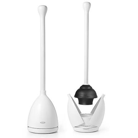 oxo gg toilet plunger- white