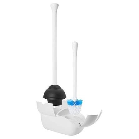 oxo gg toilet plunger- white