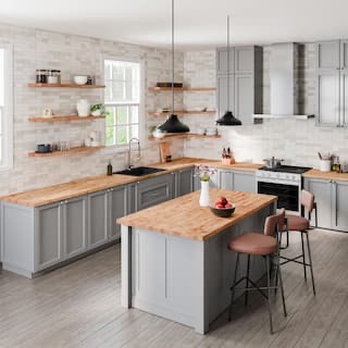 Solidwood Butcher Block Top For Office, Kitchen