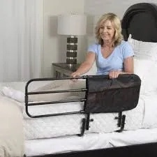 Stander EZ Adjust Bed Rail for Seniors  Adjustable Adult Bed Rail and Elderly Bed Assist Grab Bar