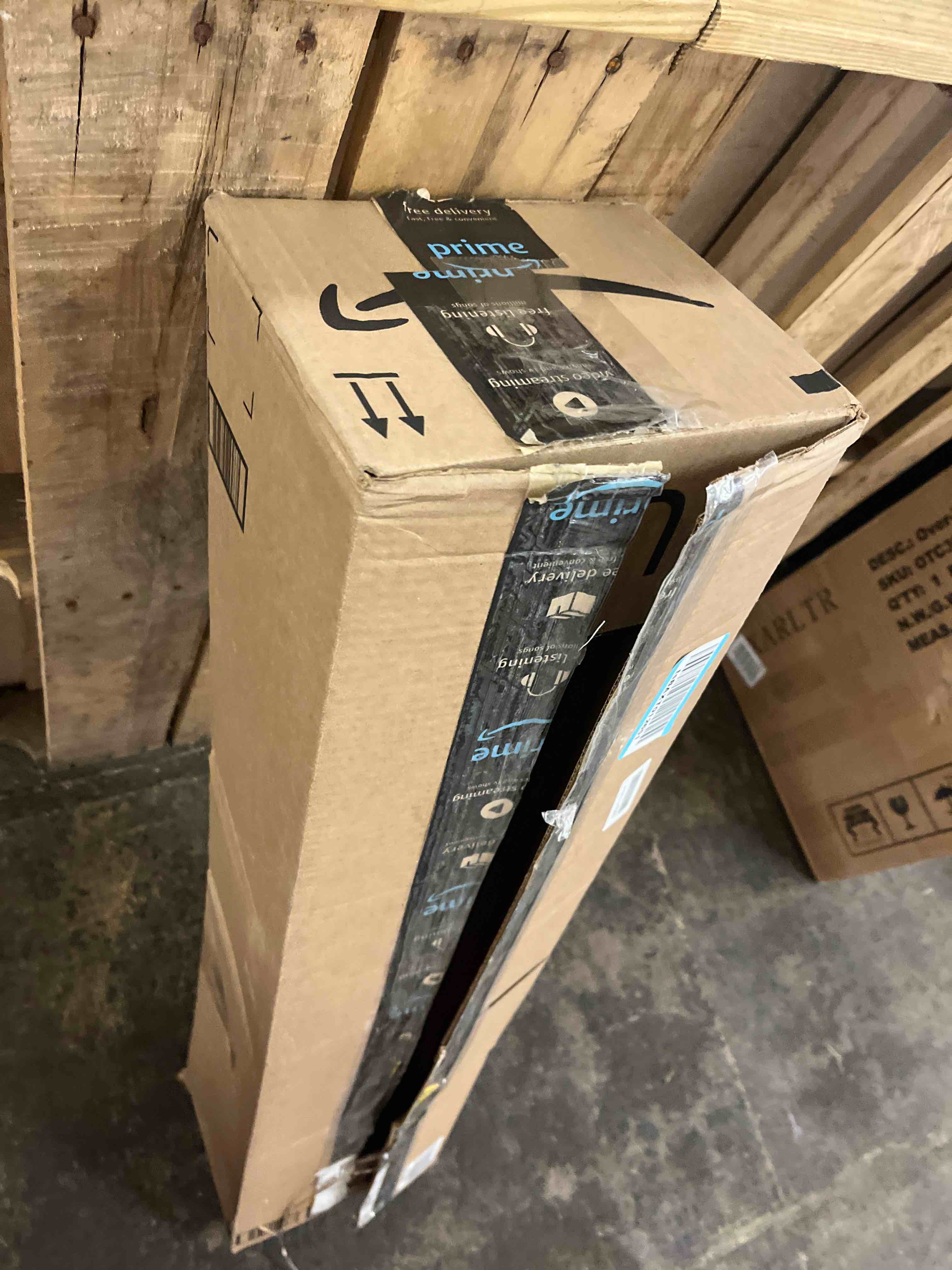 Condition photo showing New/Like New for Prime-Line M 6262 Frameless Shower Door Bottom Seal for 1/4 in. Thick Glass Doors, Single Flap, 36 in., Clear Vinyl (Single Pack)