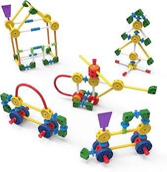 K NEX Tinkertoy Classic Building Tin Construction Play Set 100 Pieces