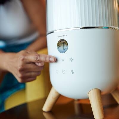 Homedics - Top Fill Cool Mist Ultrasonic Humidifier - Large