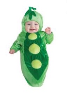 PEAPOD Infant & Toddlers Size 0-6M Baby Costume Bunting & Headpiece