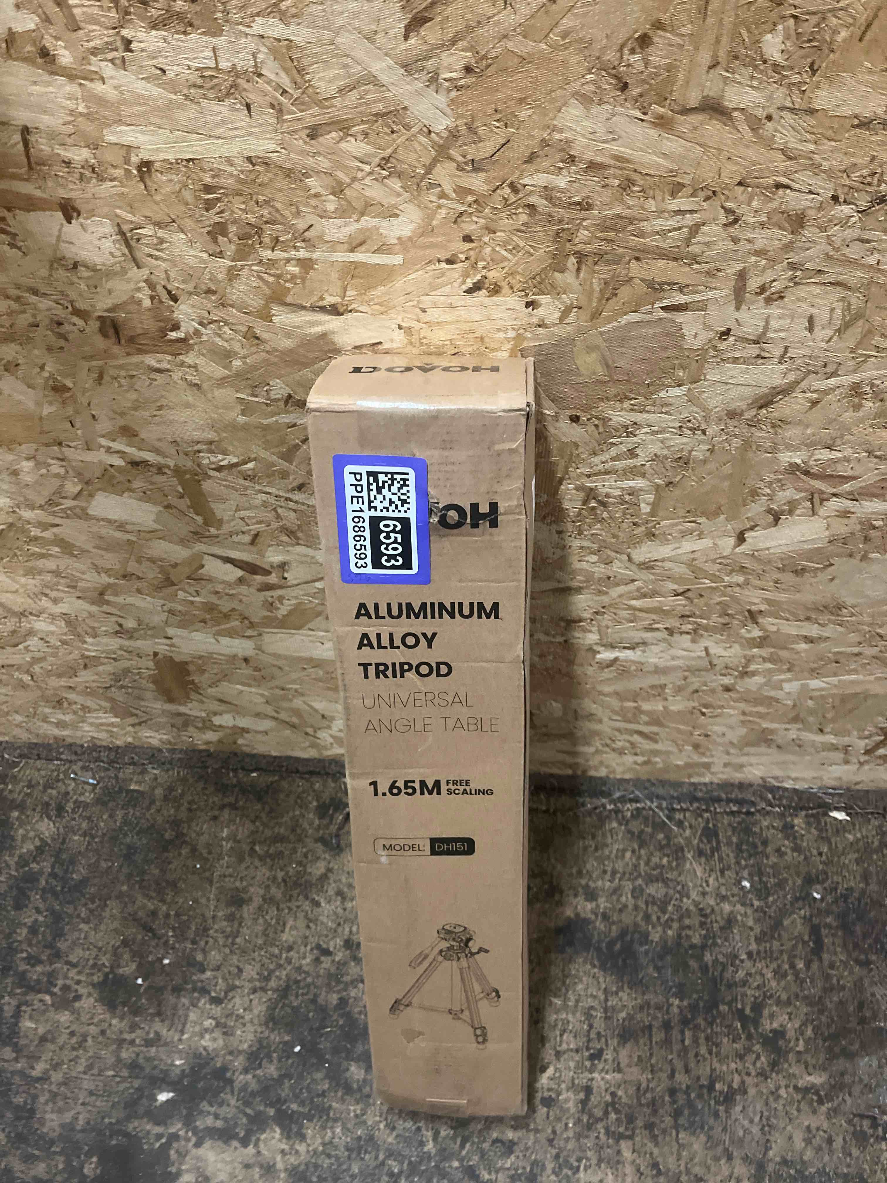 Condition photo showing New/Like New for Heavy Duty Tripod for Laser Level, Adjustable Height for Camera with Bubble Level 1/4"-20 Screw Mount, DH151