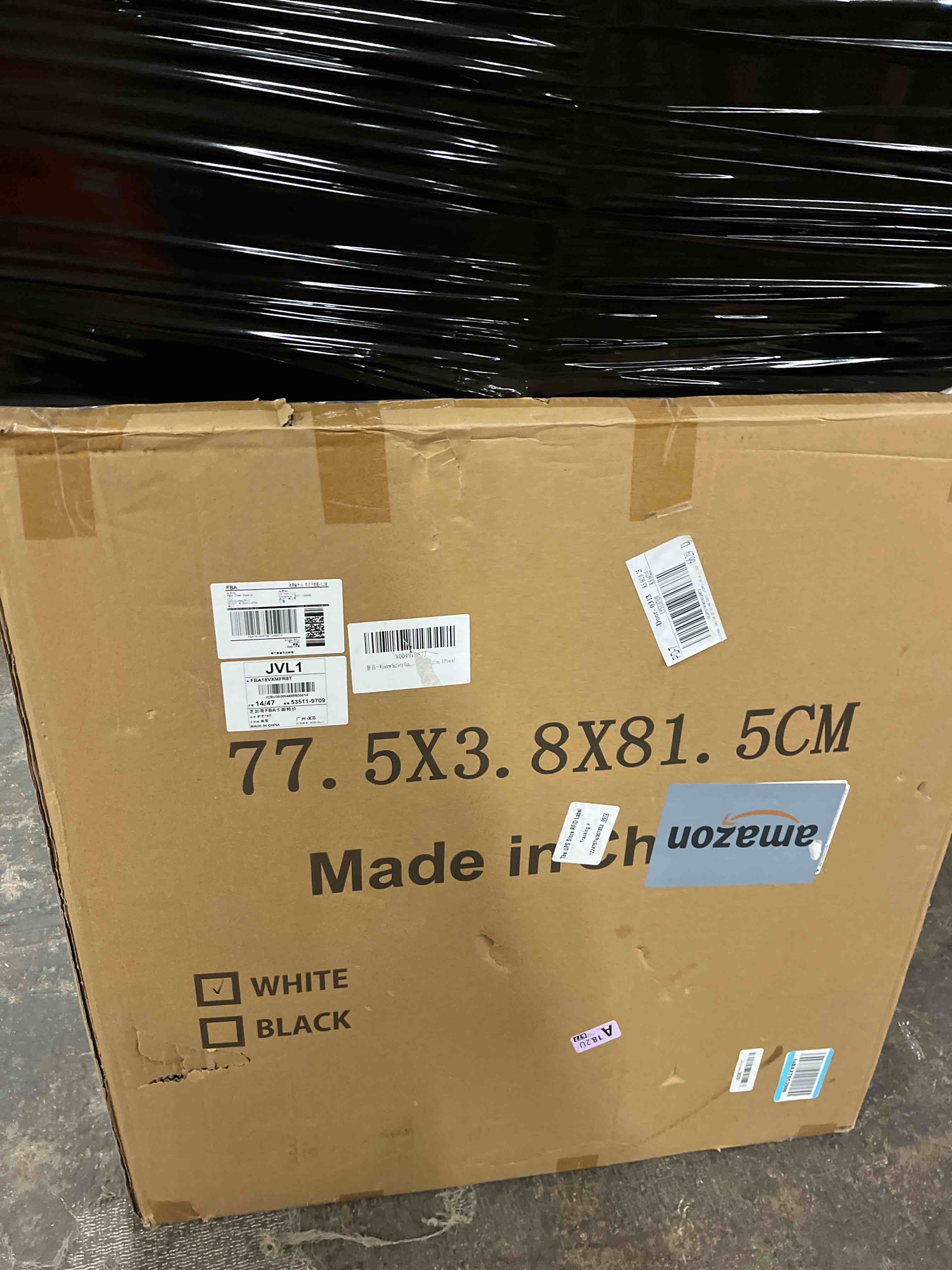 Condition photo showing New/Like New for Window Safety Guards for Children,Adjustable 32.9"-35" Wide Window Guards Kids, Child Safety Guard Prevents Accidental Falls(White, 1 Piece)