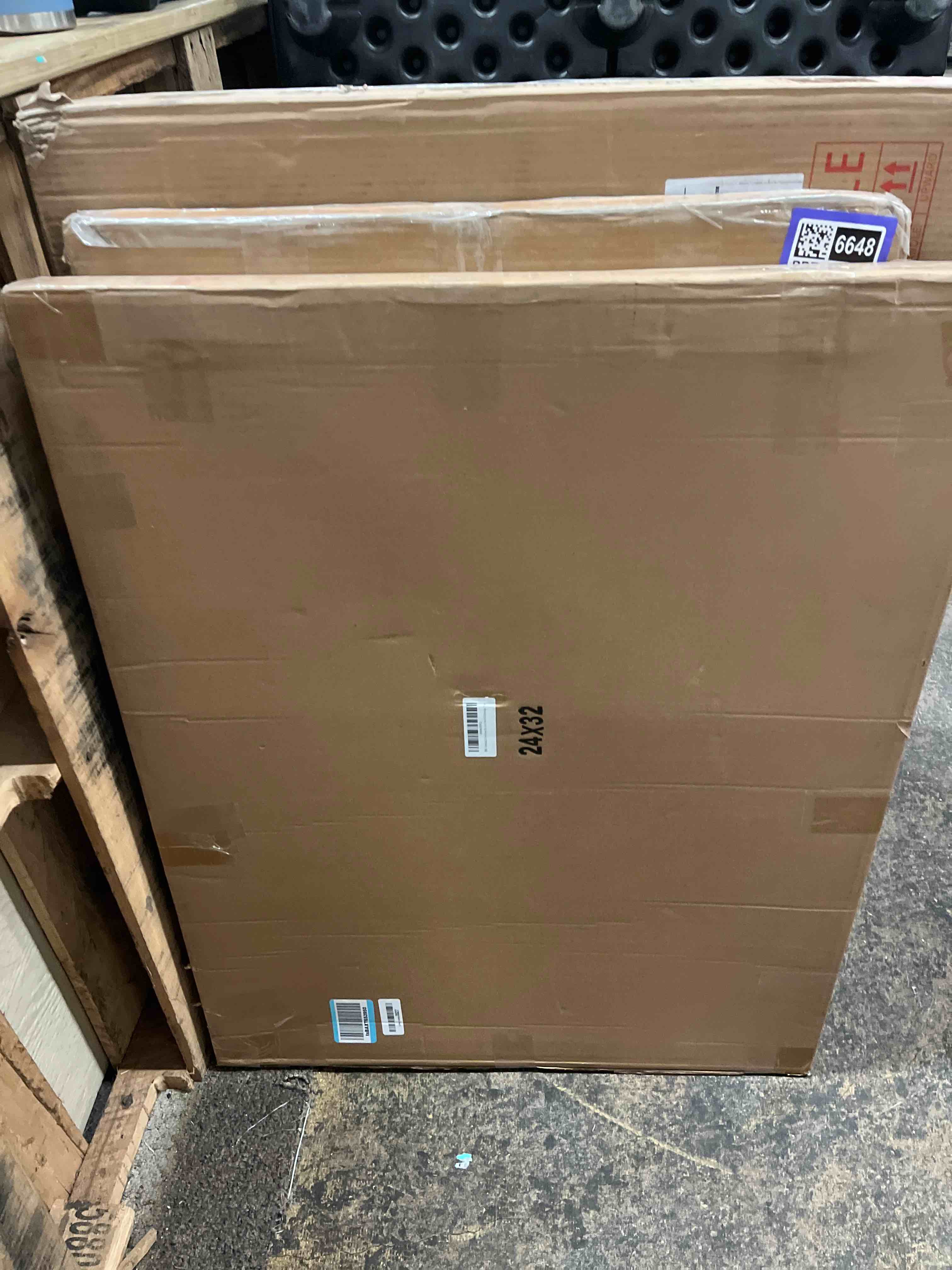 Condition photo showing New/Like New for 24x32 inches Poster Frame, Black 24 x 32 inches Frame for Horizontal or Vertical Wall Mounting, 1 Pack