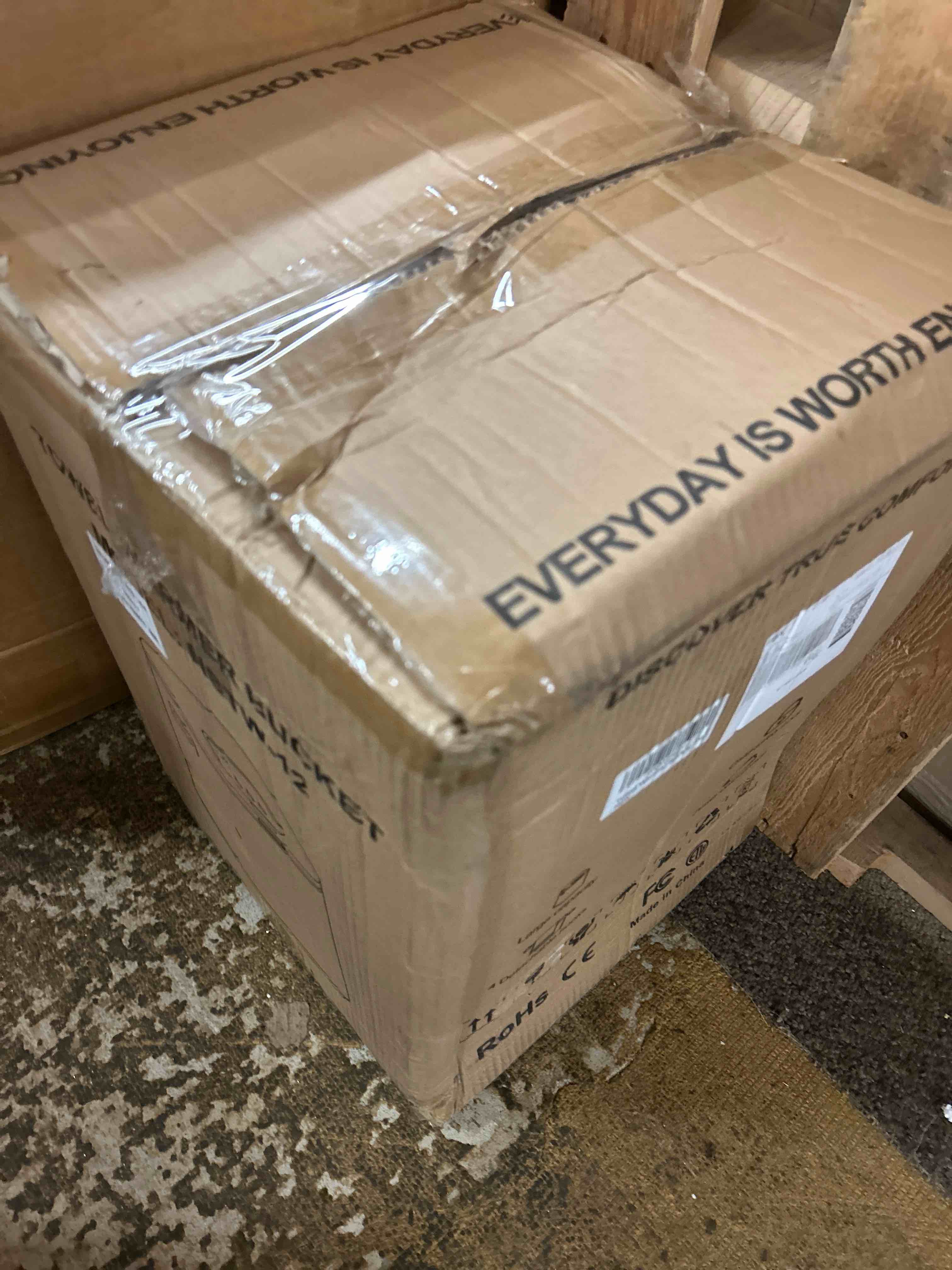 Condition photo showing New/Like New for Towel Warmer 16L for Bathroom, Heated Towel Warmer Bucket with LED Display, 3 Heating Modes, 20/40/60 Min, Auto Shut Off, Child Lock, Fits One 40 x 70 Oversized Bath Towel, Blue