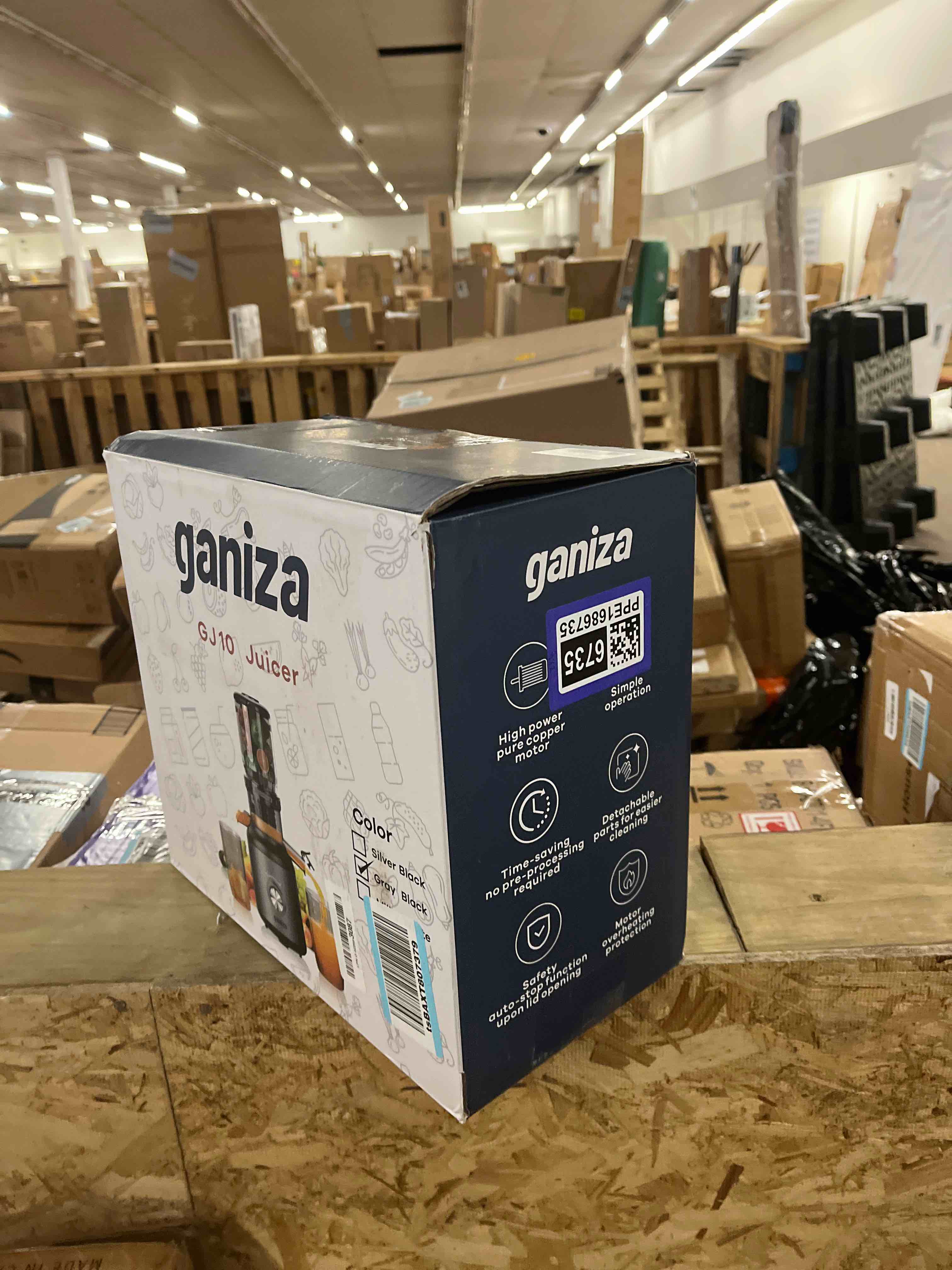 Condition photo showing New/Like New for Ganiza GJ 10 Juicer (GRAY)