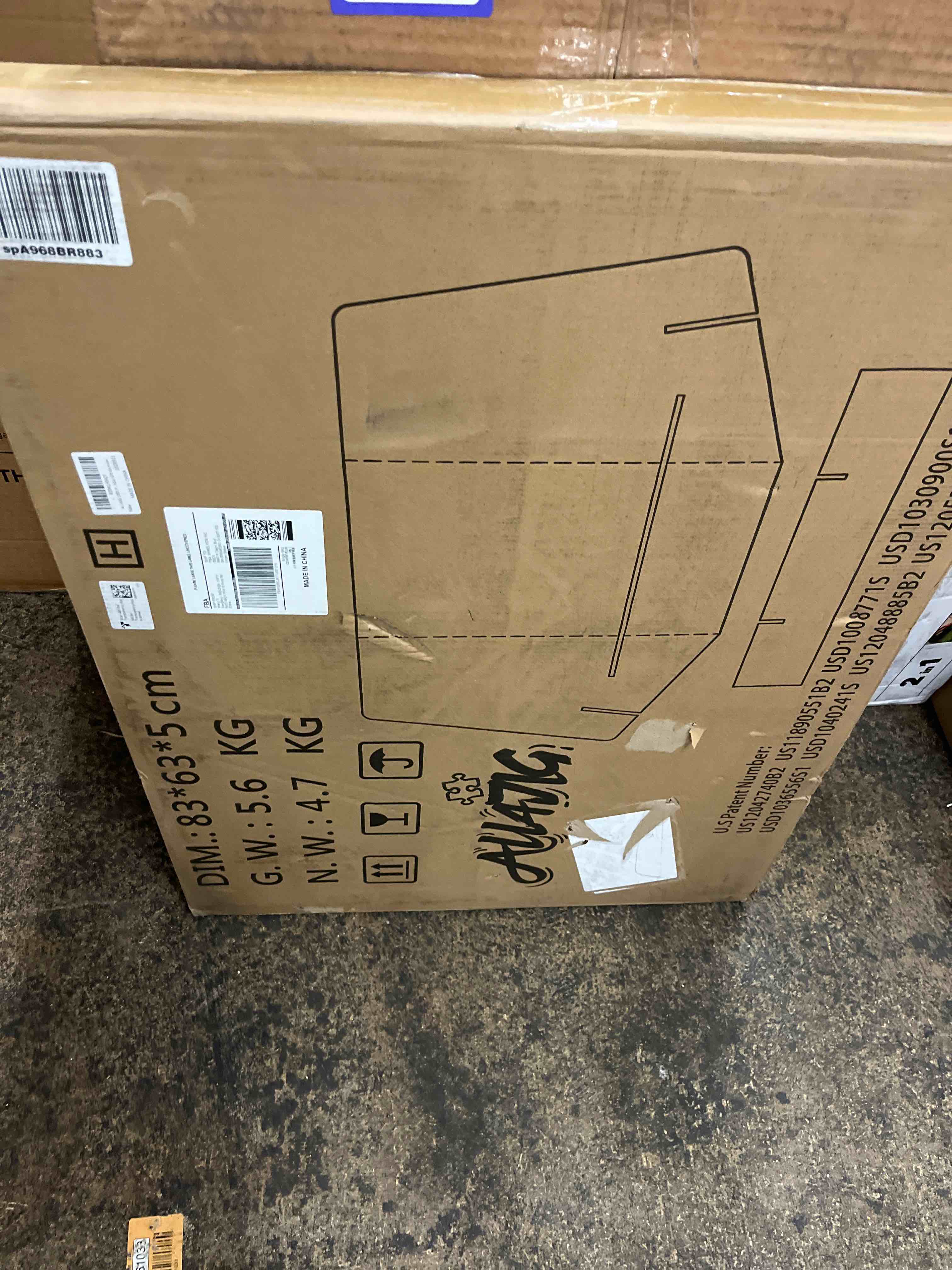 Condition photo showing New/Like New for ALL4JIG 1000 Piece Rotating Puzzle Board with Drawers 22"x30"Portable Wooden Jigsaw Puzzle Table for Adults Portable,Lazy Susan Spinning Puzzle Boards Birthday Gift for mom