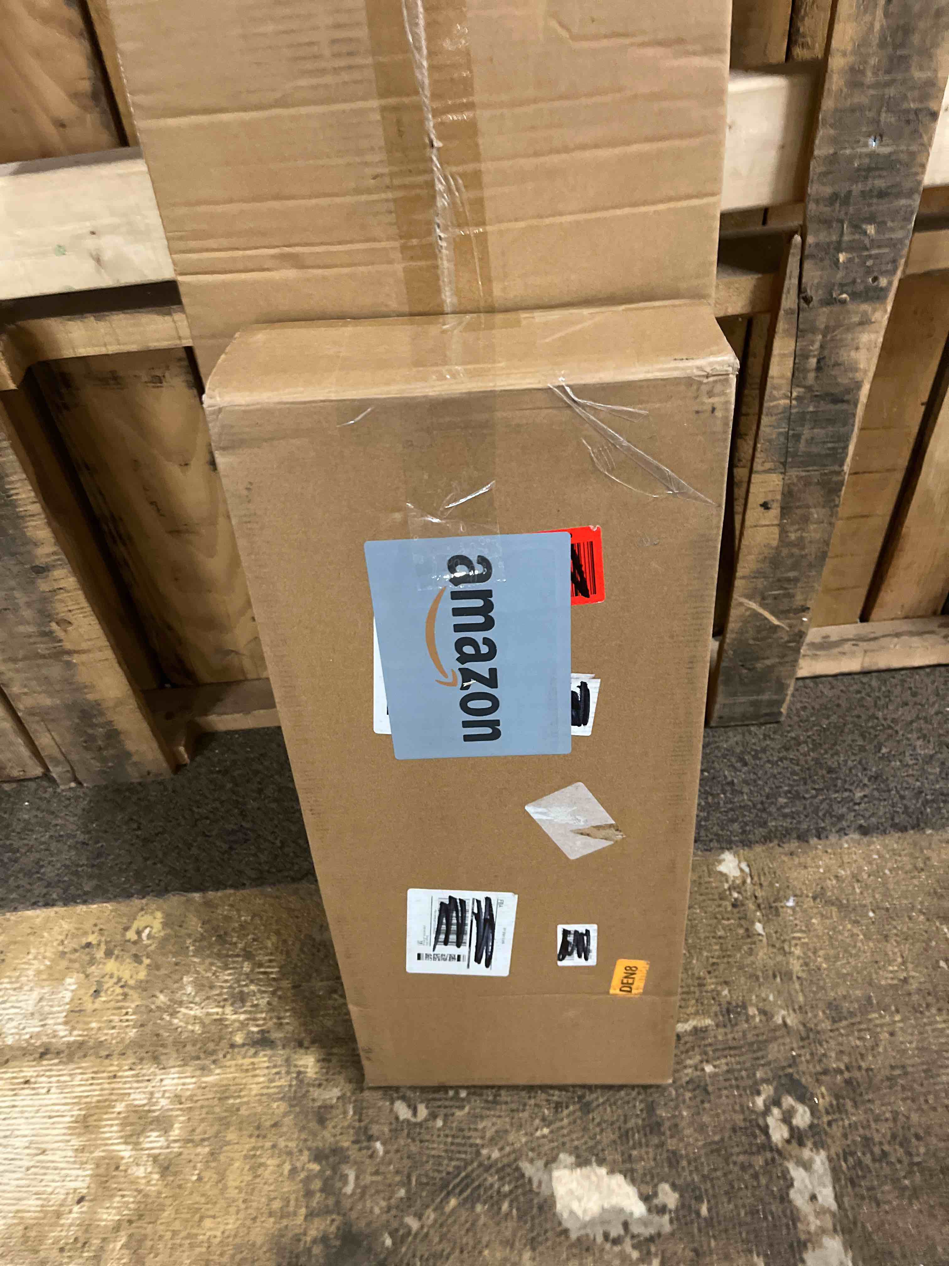 Condition photo showing New/Like New for Heimlove 12" Deep Floating Shelves, 36 x 12 Inch Wall Mounted Long Floating Shelf with Invisible Brackets, for Home Decor, Bedroom, Kitchen, Living Room, Bathroom - 2 Pack, White