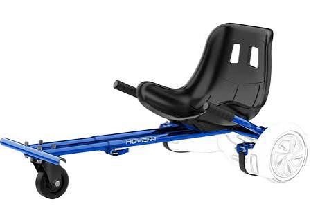 Hover-1 Buggy Hoverboard Attachment - Compatible with Most 6.5" & 8" Electric Hoverboards, Hand-Operated Rear Wheel Control, Adjustable Frame & Straps, Easy Assembly & Install Hoverboard Go Kart