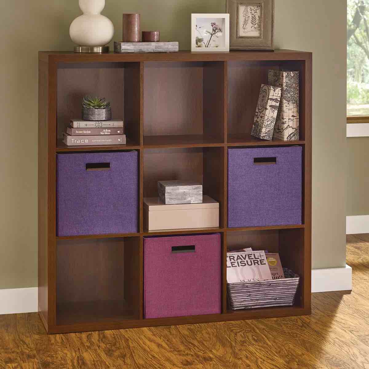 Decorative Storage 43.98" H x 43.98" W Cube Bookcase 