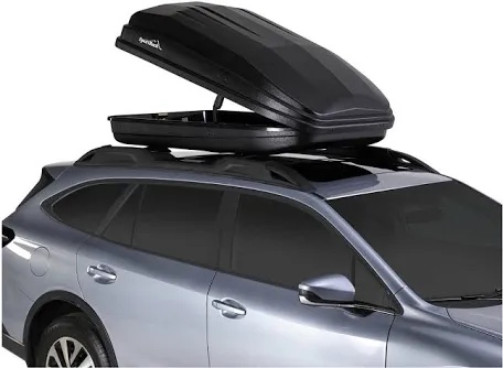 sportrack vista xl rear opening cargo box,black