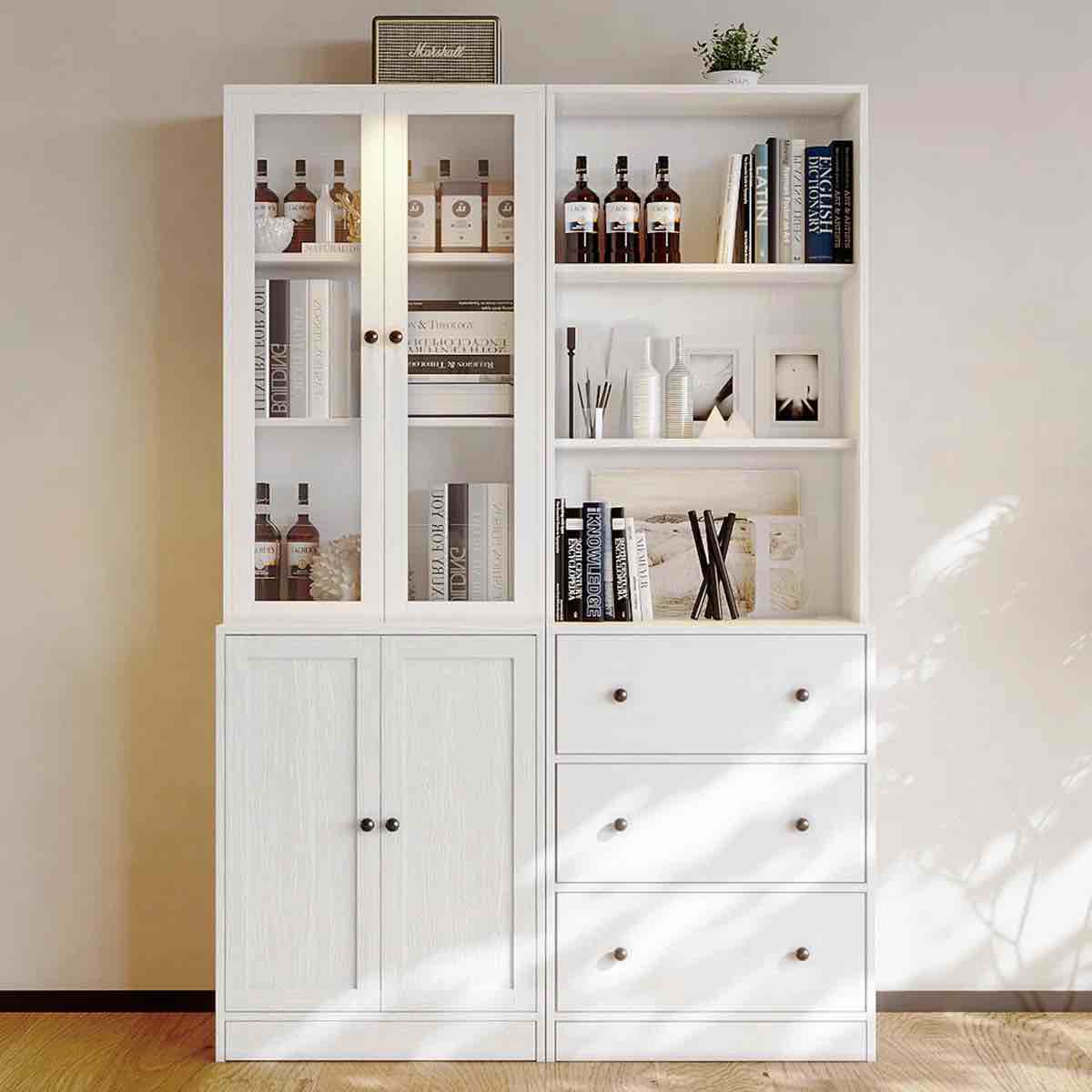 Resie Book Cabinet Storage Bookcase