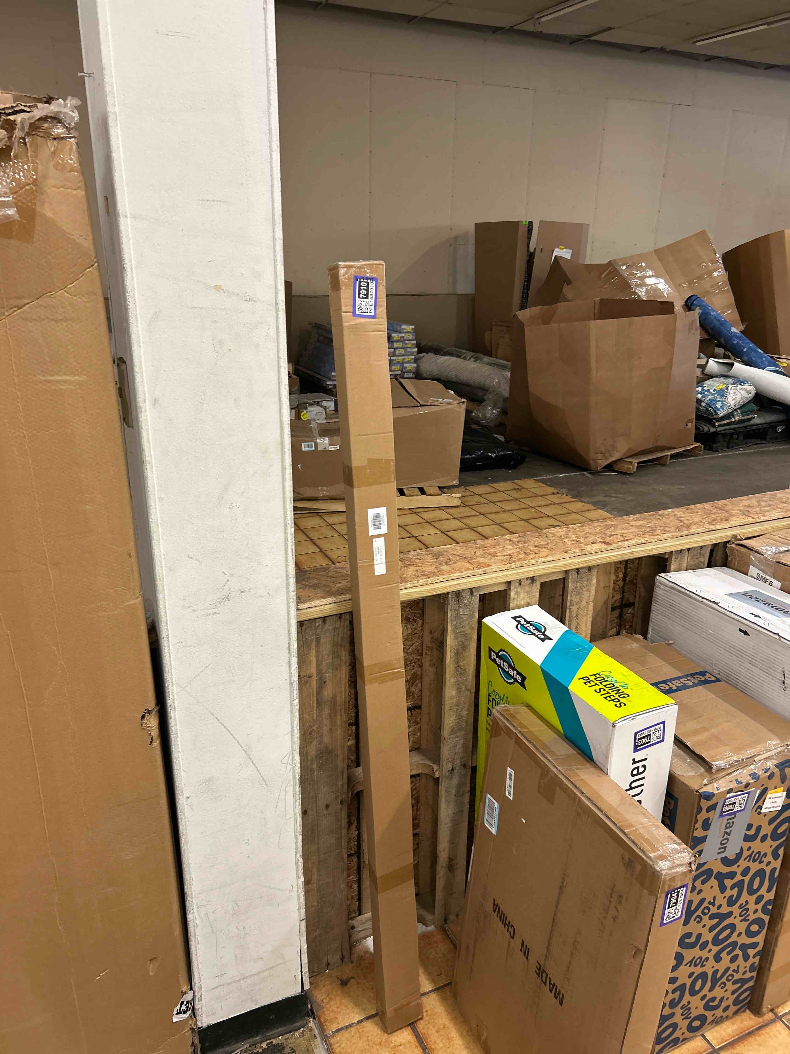 Condition photo showing New/Like New for lazblinds cordless roller shades, free-stop blackout roller blinds with cassette valance, thermal insulated uv protection waterproof, roll up blinds for windows, 64'' w x 72'' h, white