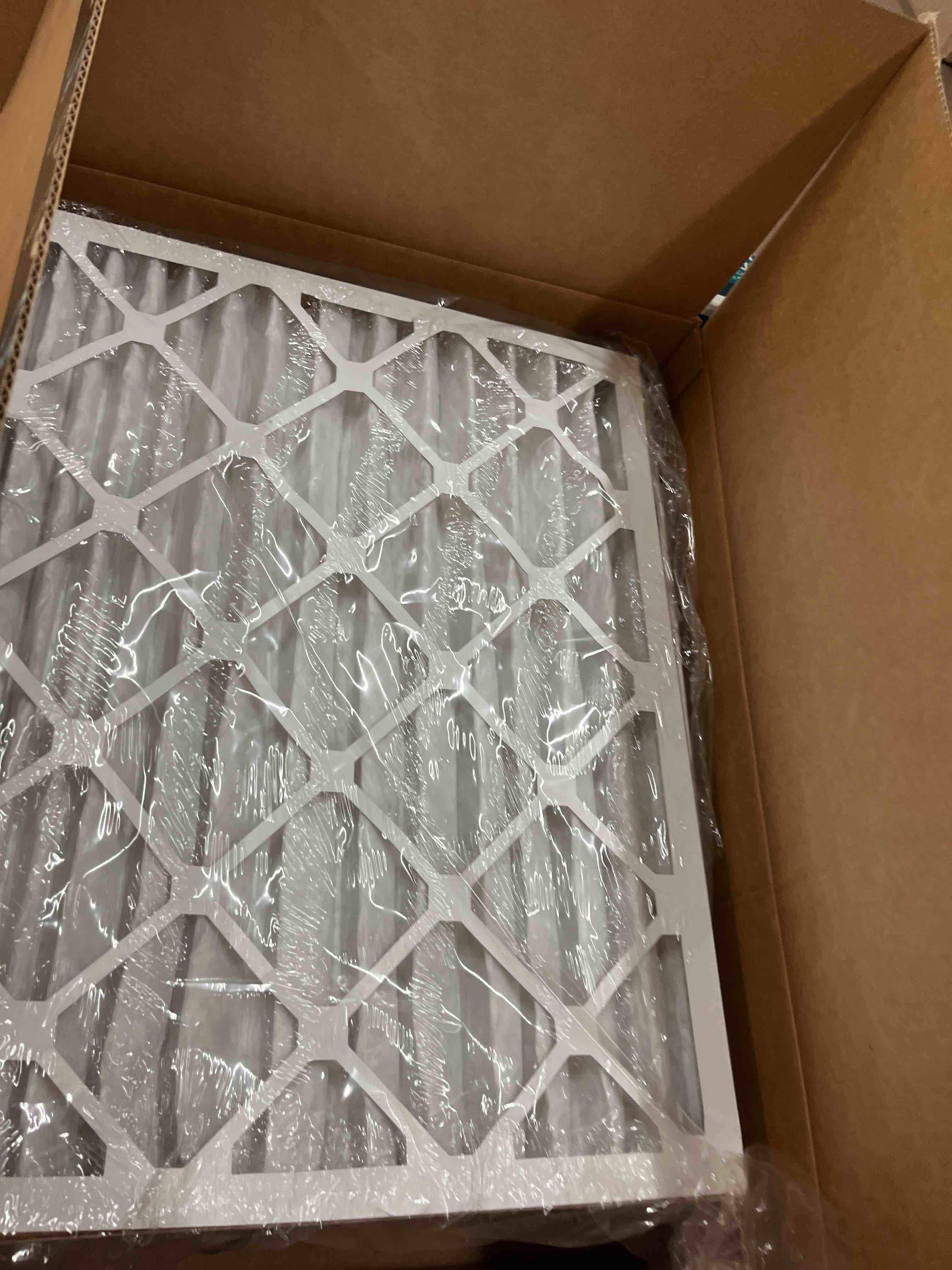 Condition photo showing New/Like New for bnx trufilter 20x25x2 inches merv 13 (4-pack) ac furnace air filter - made in usa - electrostatic pleated air conditioner hvac ac furnace filters - removes pollen, mold, bacteria, smoke