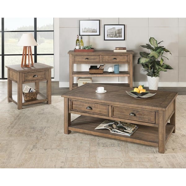  Martin Svensson Home Monterey Coffee Table, Driftwood