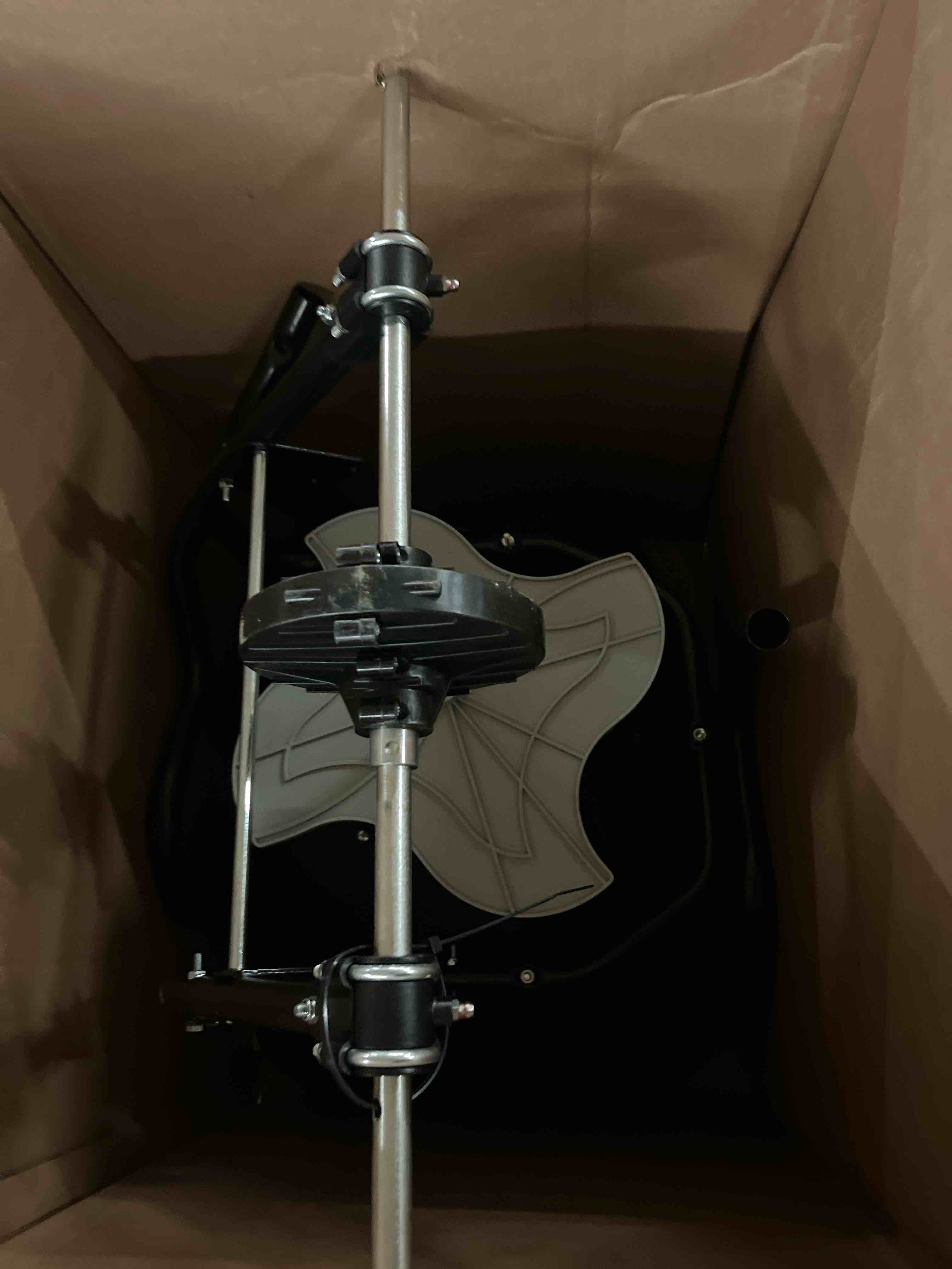 Condition photo showing Good Condition for chapin 8622b tow & pull behind broadcast spreader, 150lbs capacity, auto?stop dual impeller, enclosed bearings, use for seed & fertilizer, heavy duty farm/atv/utv