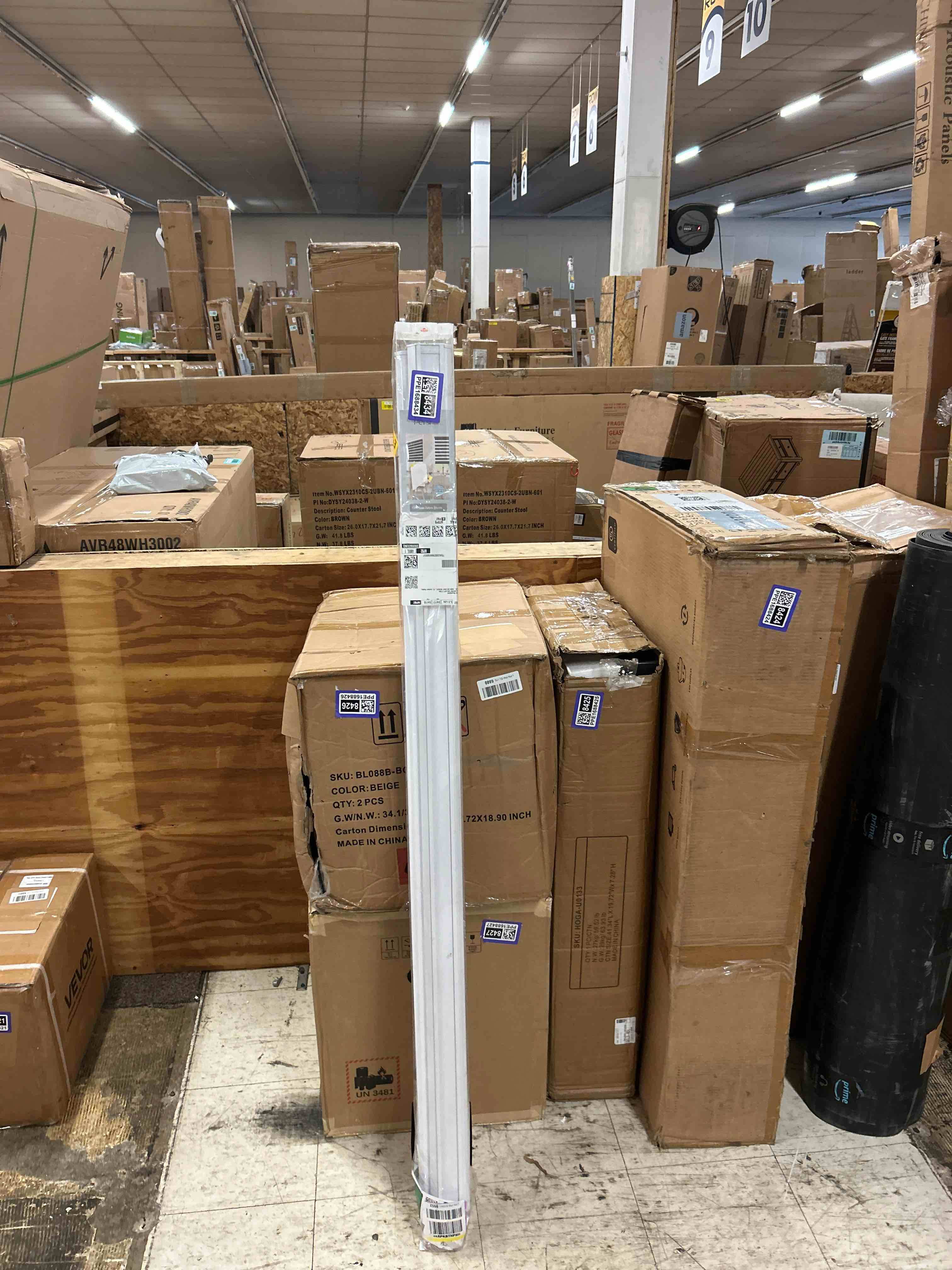 Condition photo showing New/Like New for persilux zebra blinds for windows, cordless roller shades for windows room darkening roller blinds (60" w x 72" h, white) light control for day and night light filtering sheer shades for home