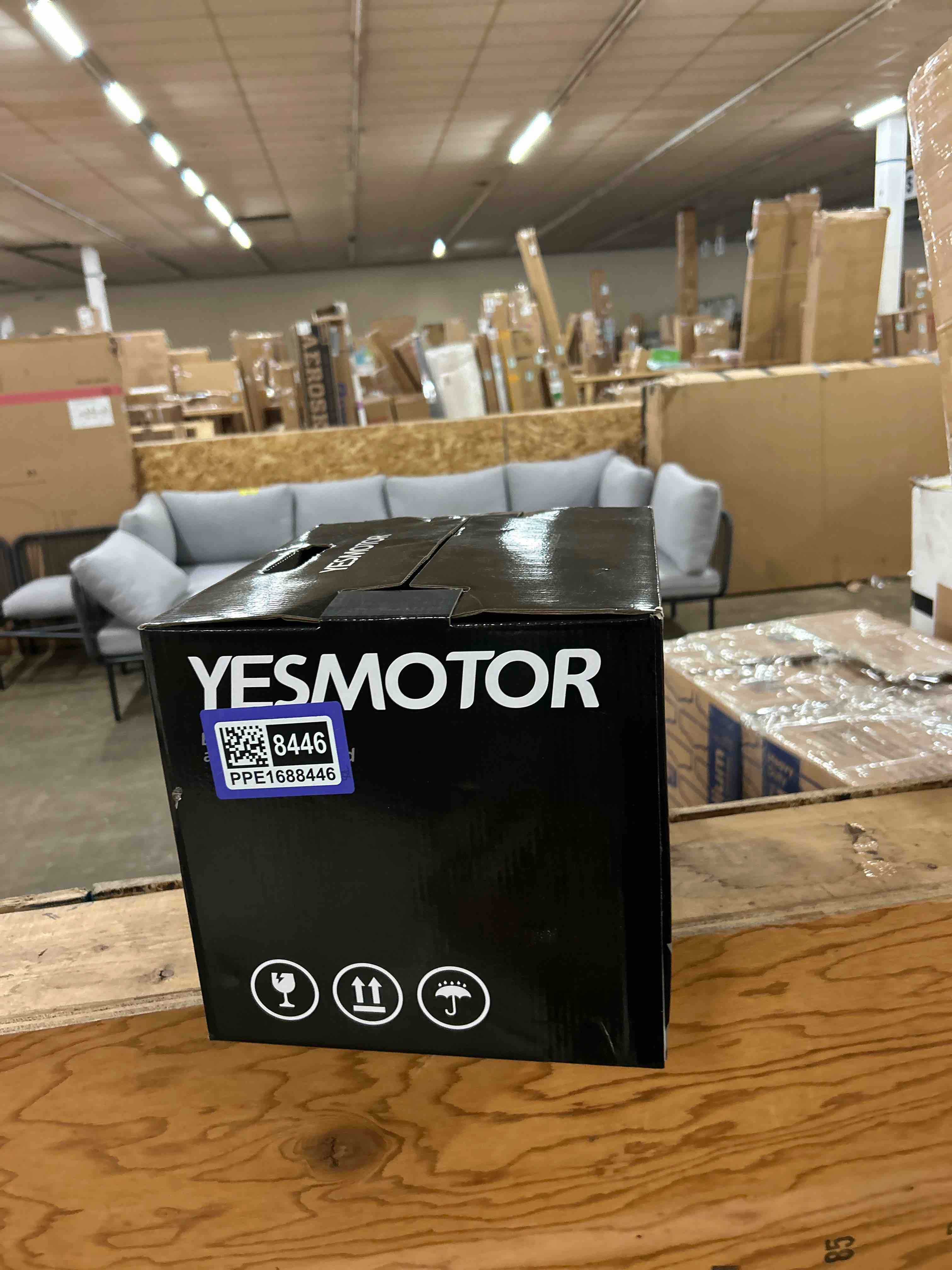 Condition photo showing New/Like New for yesmotor 3/4 motorcycle helmets retro open face vespa scooters helmet with clear visor for men and women- dot approved