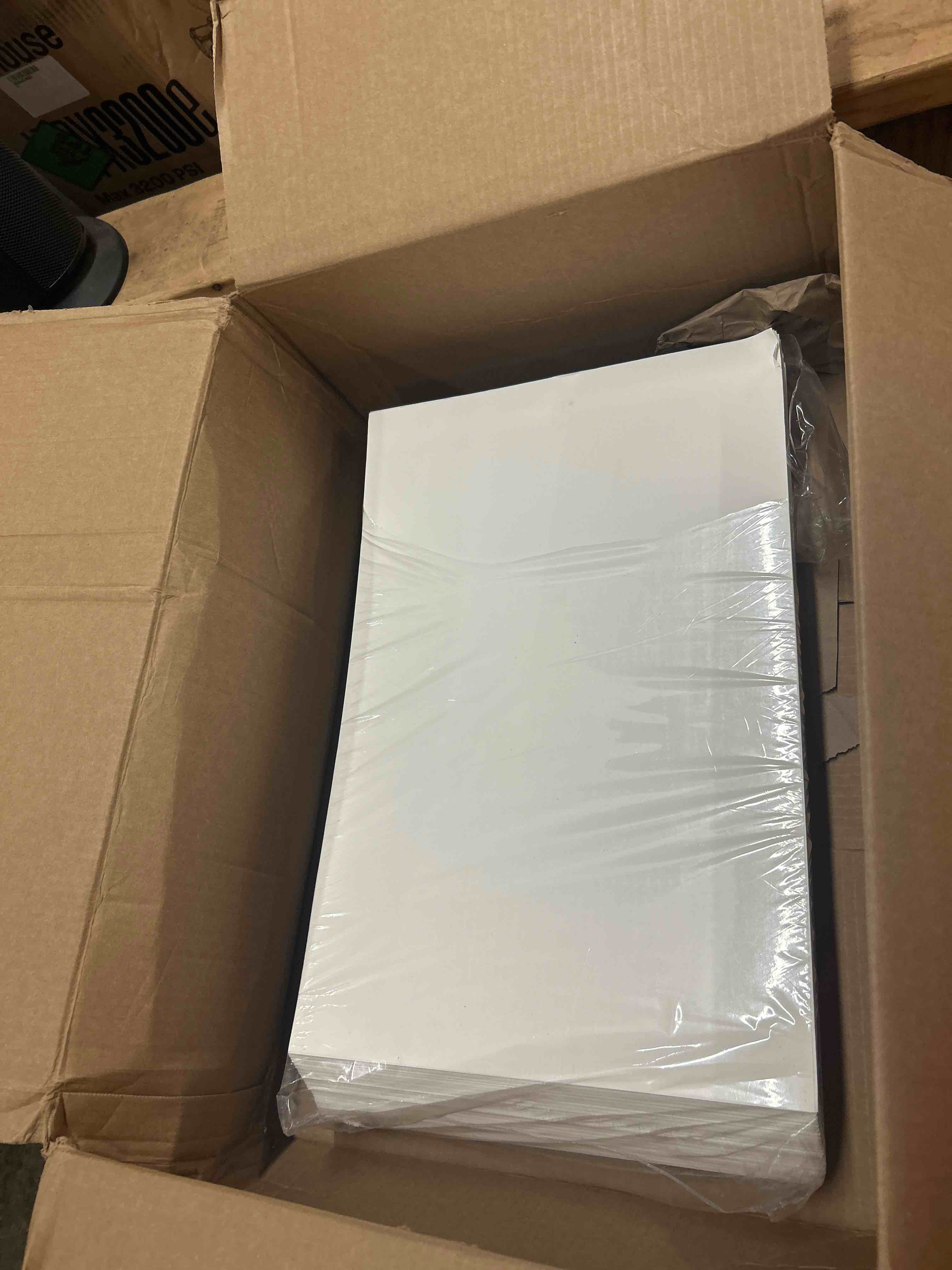 Condition photo showing New/Like New for ucreate mixed media art paper, heavyweight, 12" x 18", 500 sheets