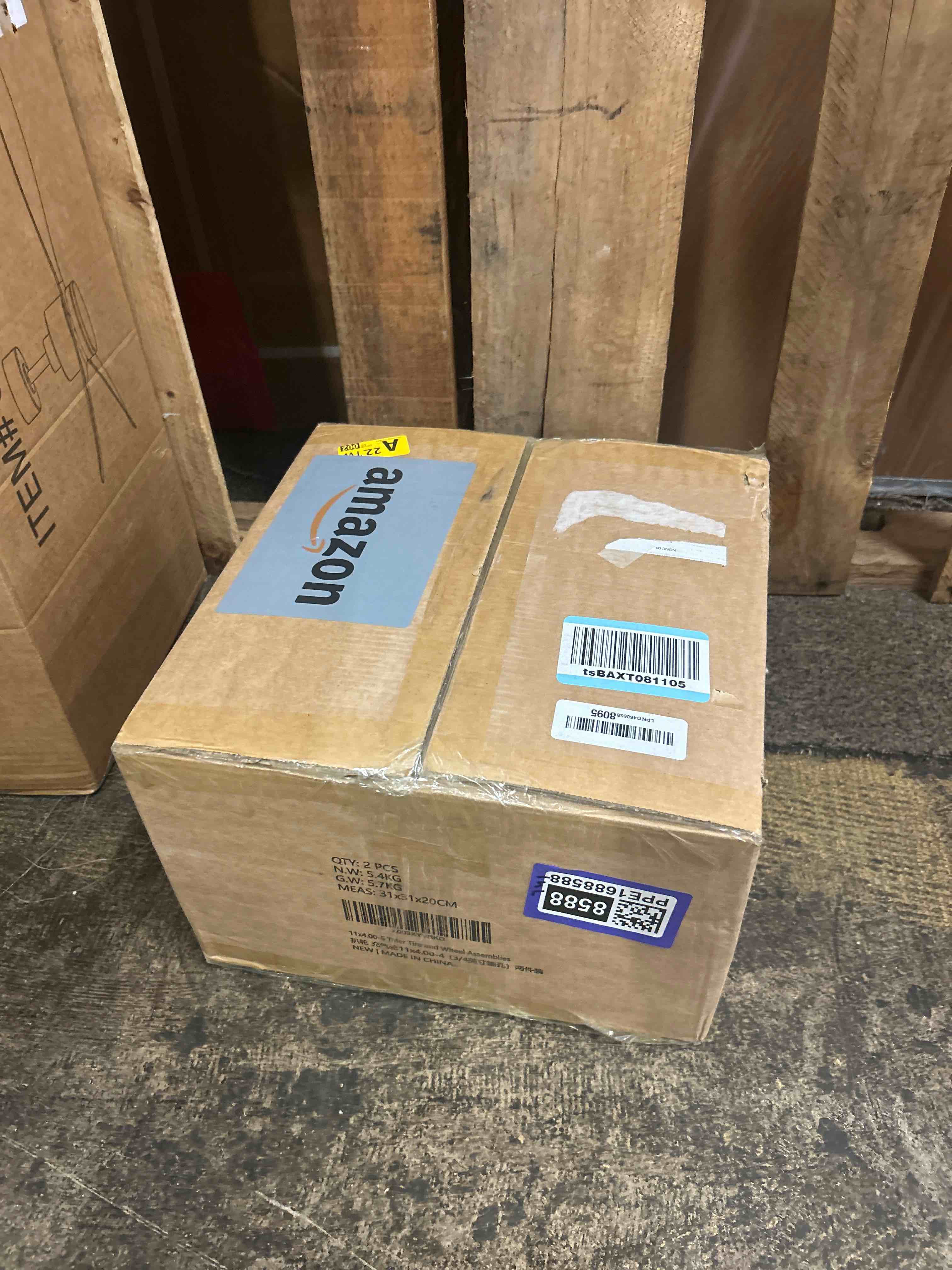 Condition photo showing New/Like New for gicool (2 pack) 11x4.00-5 tubeless zero turn mower tires, riding lawnmower smooth tread, 4 ply