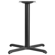 (BASE ONLY) Black Replacement Table Base Xu-t3030-base-gg Cast Textured Free Shipping