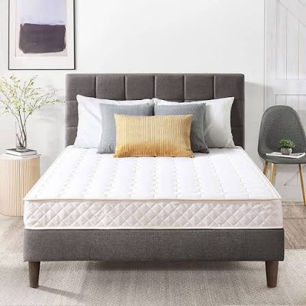 best price mattress 8 inch tight-top pocket spring-mattress - motion isolation individually encased pocket springs, comfort foam-top, certipur-us certified foam, queen, white