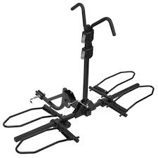 BV Bike Hitch Mount Rack Carrier for Car, Truck, SUV - Tray Style Smart Tilting Design (Standard/Fat Tire 2 Bike)