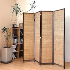 Condition photo showing New/Like New for furnnylane 5 panel bamboo room divider - 5.6 ft tall folding privacy screen, natural beige freestanding room partition wall for home office (67" x 76.75", 5-panel)
