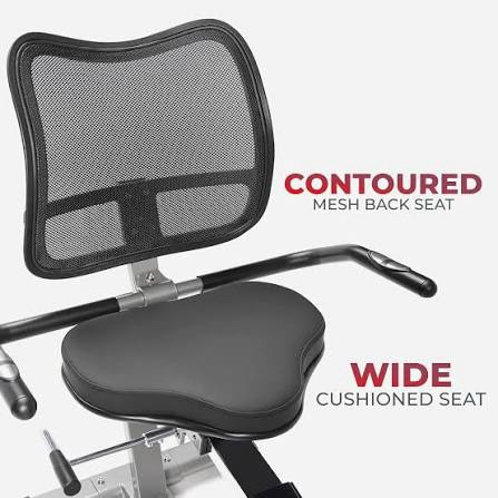 Condition photo showing New/Like New for sunny health & fitness elite recumbent cross trainer & elliptical machine with arm exercisers for home arm/leg training, easy adjust seat & mesh backrest, free sunnyfit app bluetooth connectivity