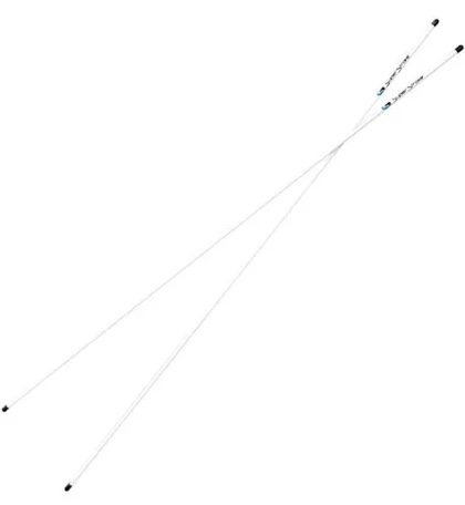 Condition photo showing New/Like New for superstroke golf alignment sticks, 45.5'' training aid accessorie help's visualize and align your golf shot, full swing trainer, posture corrector, white