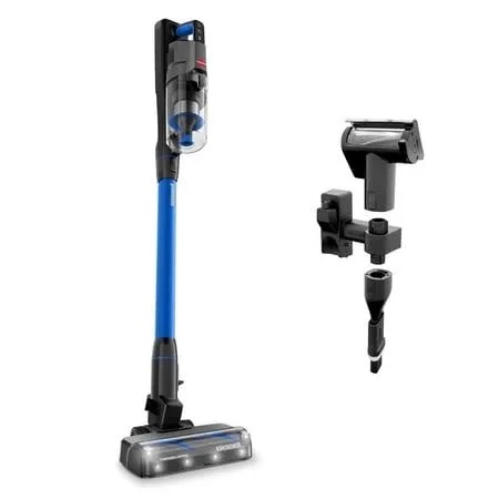 BISSELL PowerClean FurFinder 200W Cordless Vacuum w/ 3-in-1 Versatility  Tangle Free Brush Roll  Strong Suction  Removable Battery  40 Min Runtime  Powered Upholstery Tool  and Furfinder Headlights