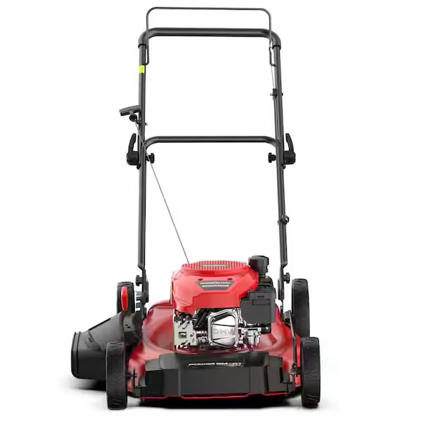 PowerSmart Gas Lawn Mower, 21 inches 144cc 2-in-1 Walk-Behind , Side Discharge Push Lawn Mower
