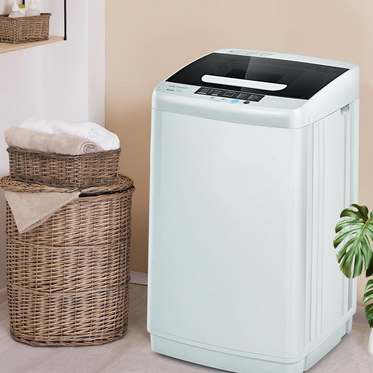 8.8 lbs Top Load Washing Machine with 10 Programs and Child Lock Feature
