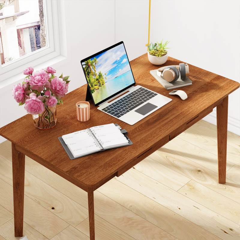 Caidence Solid Wood Desk