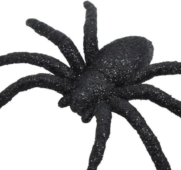 Halloween Glitter Spiders