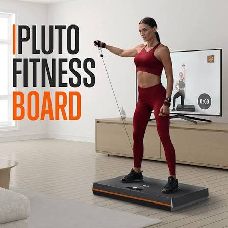 SQUATZ Pluto Board Smart Home Gym Version I 100 LBS Resistance  Multifunctional All-in-One Gym  Single Cable Weight Machine with Multiple Training Modes  Home Gym Equipment for a Full Body Workout