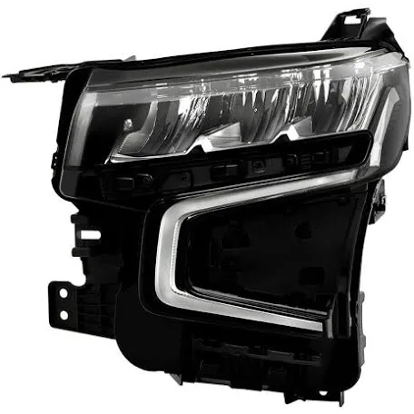 Huray Headlight Assembly Fit for Chevy Tahoe/Suburban 2021 2022 2023 LH Full LED Headlamp for Chevrolet Tahoe Replacement Driver Side