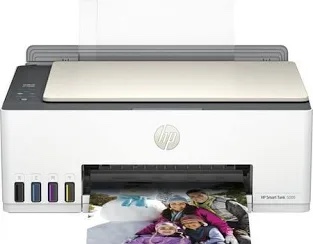 HP - Smart Tank 5000 Wireless All-in-One Supertank Inkjet Printer with up to 2 Years of Ink Included - White
