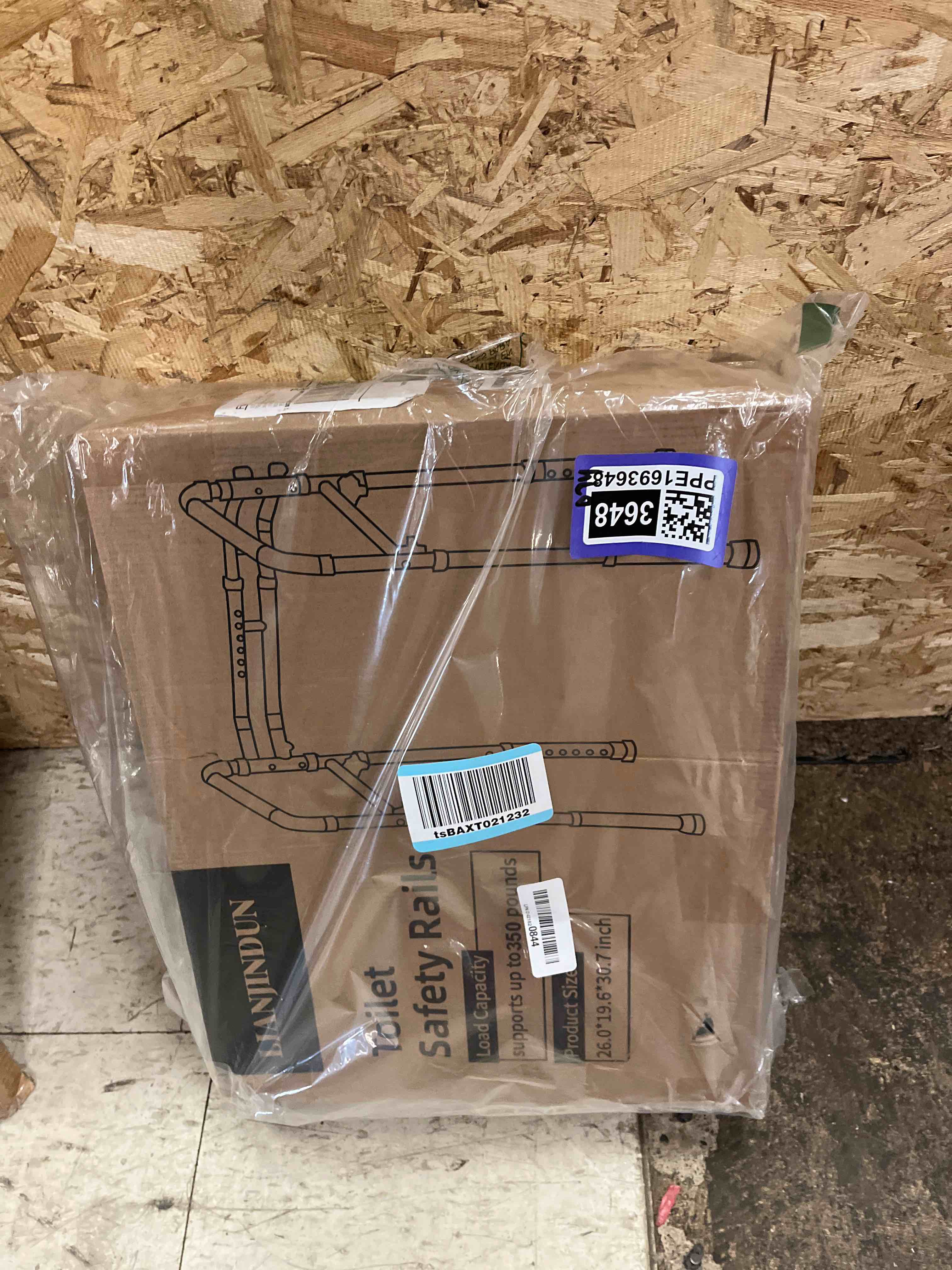 Condition photo showing New/Like New for Toilet Safety Rails, Adjustable Toilet Frame for Elderly, Seniors, Handicap & Disabled, Foldable Handicap Toilet Handles Fit Any Toilets (300 LB)