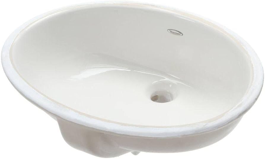Condition photo showing Good Condition for American Standard Ovalyn Undermount Bathroom Vessel Sink in White