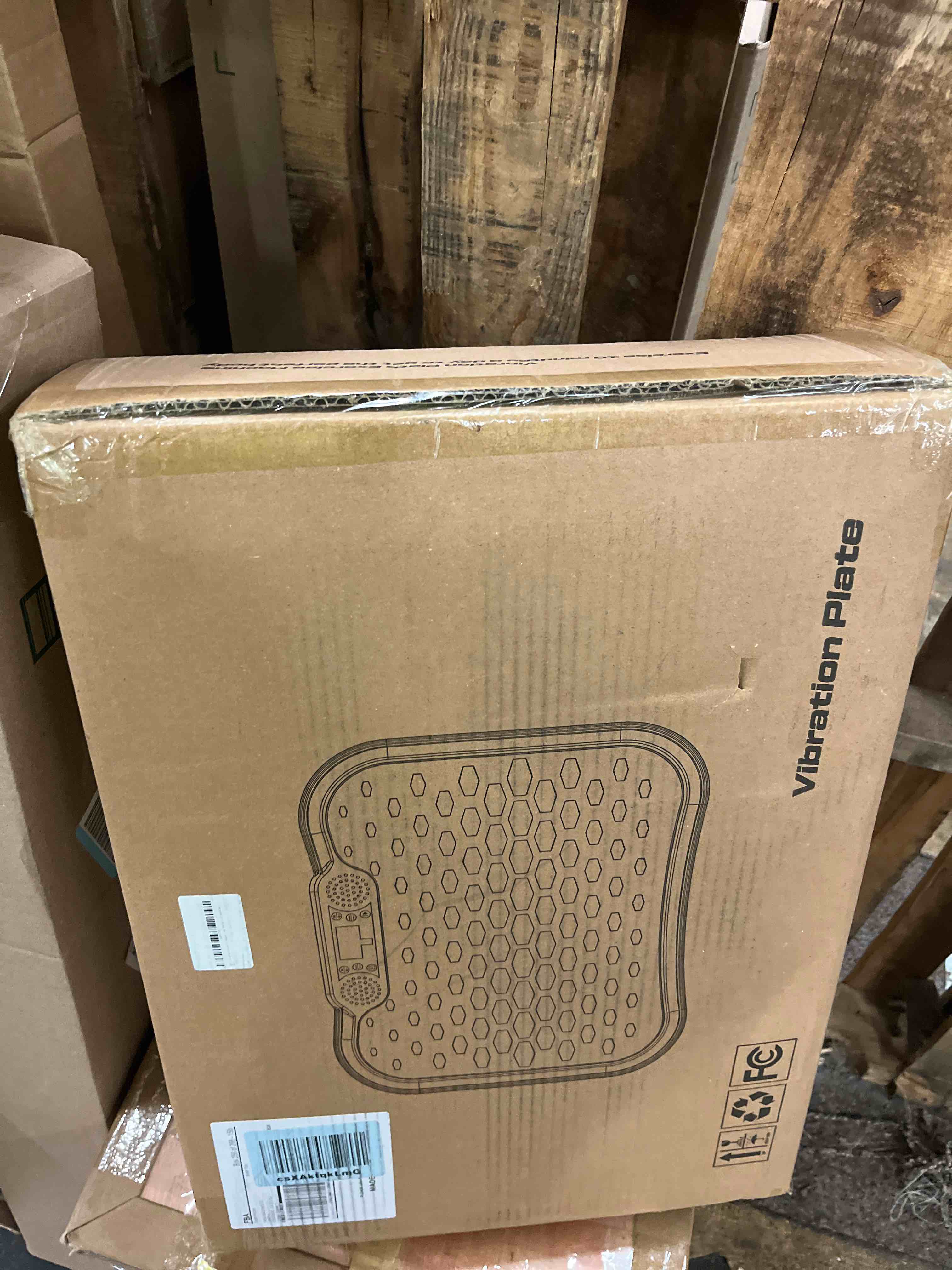 Condition photo showing New/Like New for Vibration Plate Exercise Machine, Vibrating Platform for Lymphatic Drainage Weight Loss, 250 Speeds Full Body Workout Vibrated Plates Fitness Platform for Home Women Men