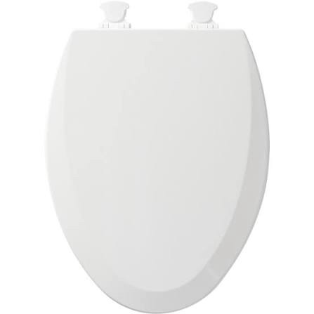 Condition photo showing New/Like New for Bemis 1500EC 390 Lift-Off Wood Elongated Toilet Seat, Cotton White (Pack of 1)